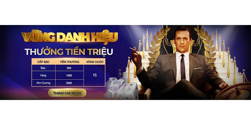 Thăng cấp vip thưởng càng cao